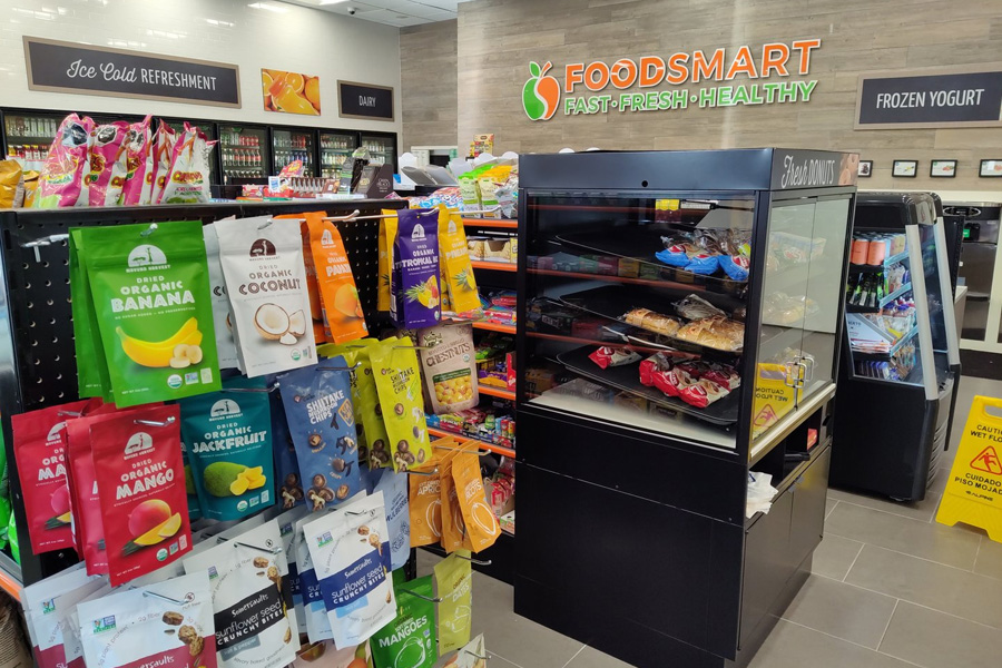 FOODSMART Healthy Snacks aisle